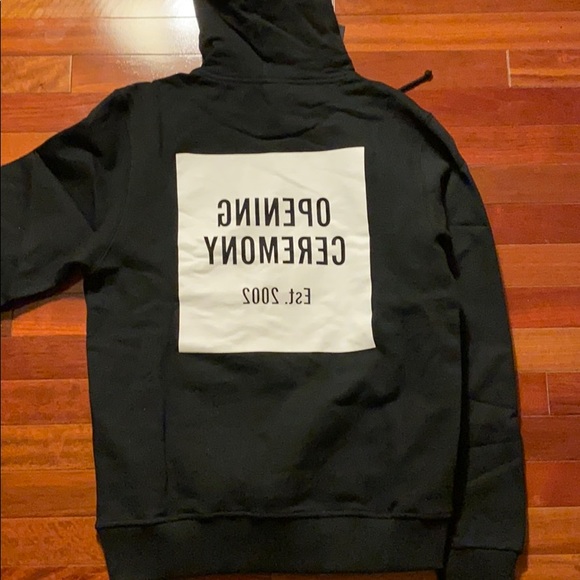 NWT Opening Ceremony box logo Hoodie - Picture 11 of 11